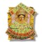 Varalaxmi Goddess Face Set Devi Mata Mukhota Mahalaxmi Face Idol Gotta with Embroidery Dress Jewelry for Vara Lakshmi Vratam Navaratri Margashirsha Vratha Pooja Temple